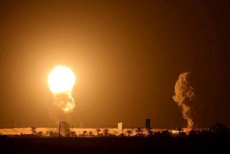 طيران الاحتلال يقصف مواقعاً للمقاومة في غزة